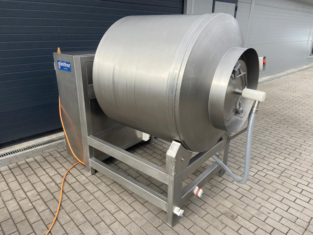 Gunther GPB 1200 vacuum tumbler - Food Machinery Holland