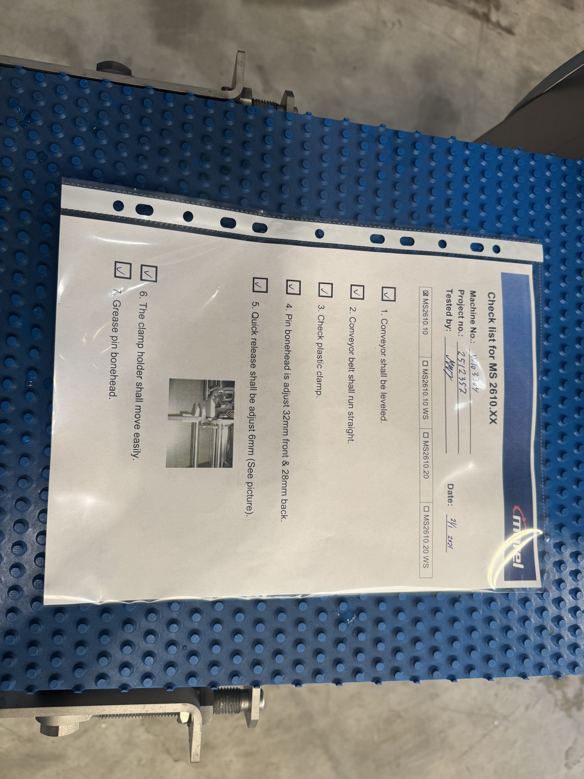 2021 Marel MS2610 Pinbone remover (new) - Image 8